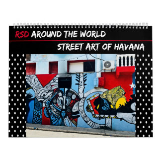 RSD Around The World | Street Art of Havana  Calendar