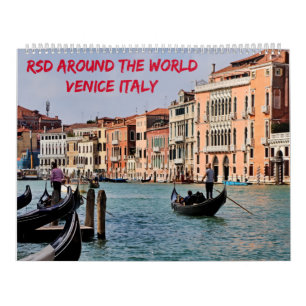 RSD Around The World   Venice Italy Calendar