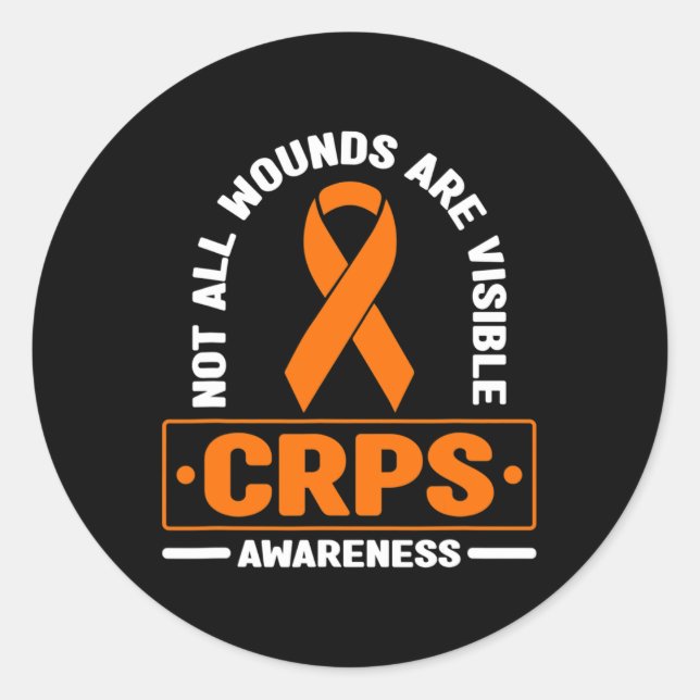 Rsd Crps Awareness 3  Classic Round Sticker (Front)