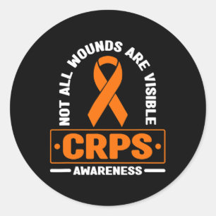 Rsd Crps Awareness 3 Classic Round Sticker