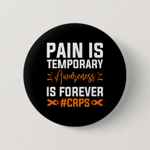 Rsd Crps Awareness 8  6 Cm Round Badge