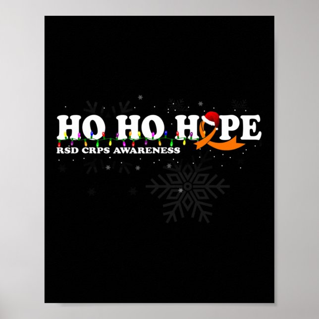 Rsd Crps Awareness Christmas Wish  Poster (Front)