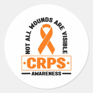 Rsd Crps Awareness Classic Round Sticker