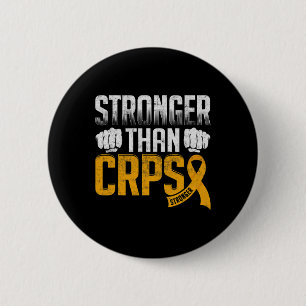 RSD CRPS Awareness Complex Regional Pain Syndrome  6 Cm Round Badge