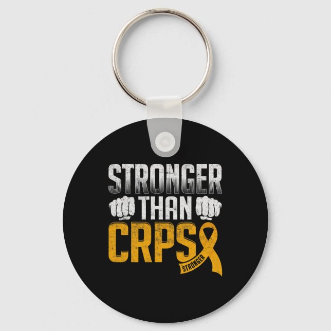 RSD CRPS Awareness Complex Regional Pain Syndrome  Key Ring (Front)