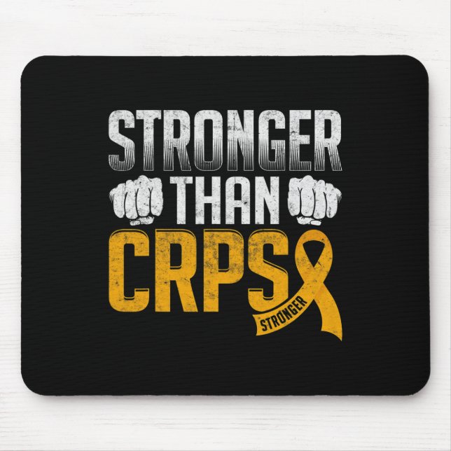 RSD CRPS Awareness Complex Regional Pain Syndrome  Mouse Mat (Front)