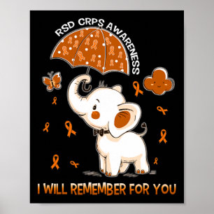 Rsd Crps Awareness Elephant 1 Poster
