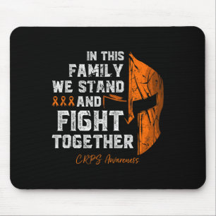 Rsd-crps Awareness Family Support Spartan Warrior Mouse Mat