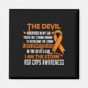 Rsd Crps Awareness I Am The Storm Devil Magnet