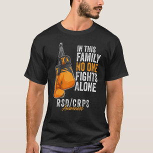 RSD CRPS Awareness Month Gloves Orange Ribbon T-Shirt