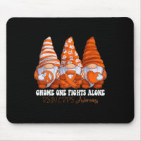 RSD CRPS Awareness Month Orange Ribbon Gnomies Sup