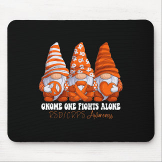 RSD CRPS Awareness Month Orange Ribbon Gnomies Sup Mouse Mat