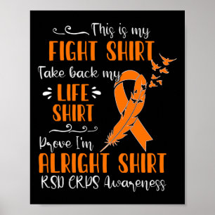 RSD CRPS Awareness My Fight  Poster