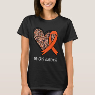 Rsd Crps Awareness Orange Ribbon T-Shirt