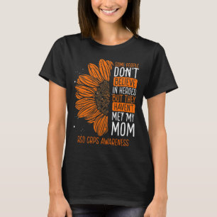 RSD CRPS Awareness Ribbon Mom CRPS Warrior T-Shirt
