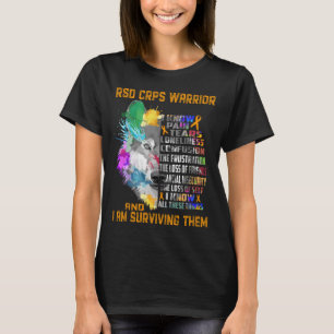 RSD CRPS Awareness Ribbon Support Gifts T-Shirt