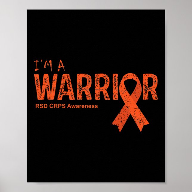 Rsd Crps Awareness Warrior  Poster (Front)