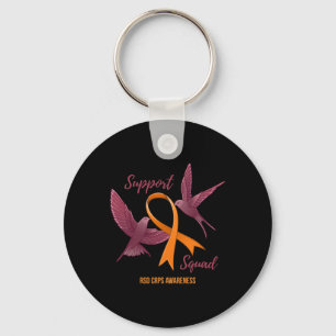 Rsd Crps Awareness Warrior Survivor Support Squad Key Ring