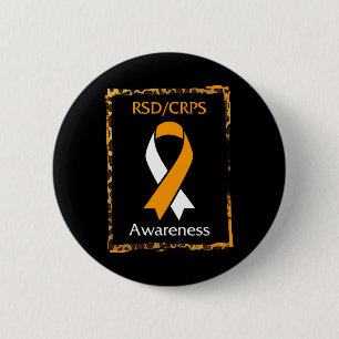 Rsd Crps Complex Regional Pain Syndrome Awareness 6 Cm Round Badge