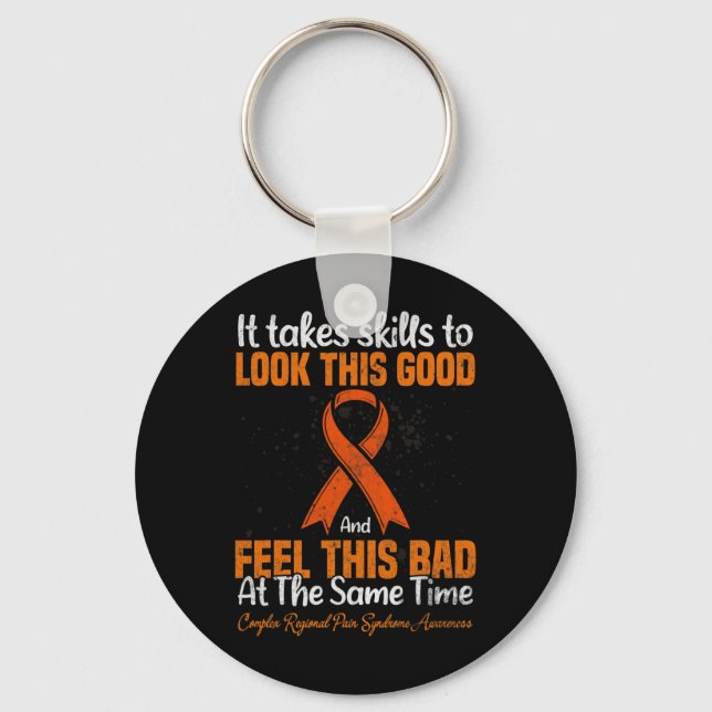 RSD CRPS Complex Regional Pain Syndrome Awareness  Key Ring (Front)