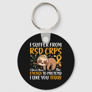 RSD CRPS Complex Regional Pain Syndrome Awareness  Key Ring