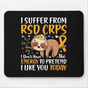 RSD CRPS Complex Regional Pain Syndrome Awareness  Mouse Mat