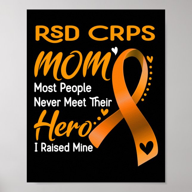 Rsd Crps Mum I Raised Mine  Poster (Front)