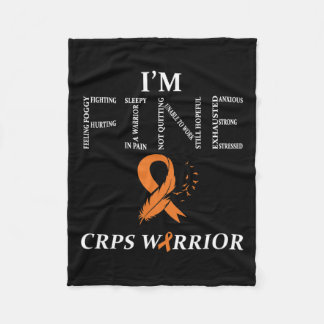 Rsd Crps Warrior Fleece Blanket