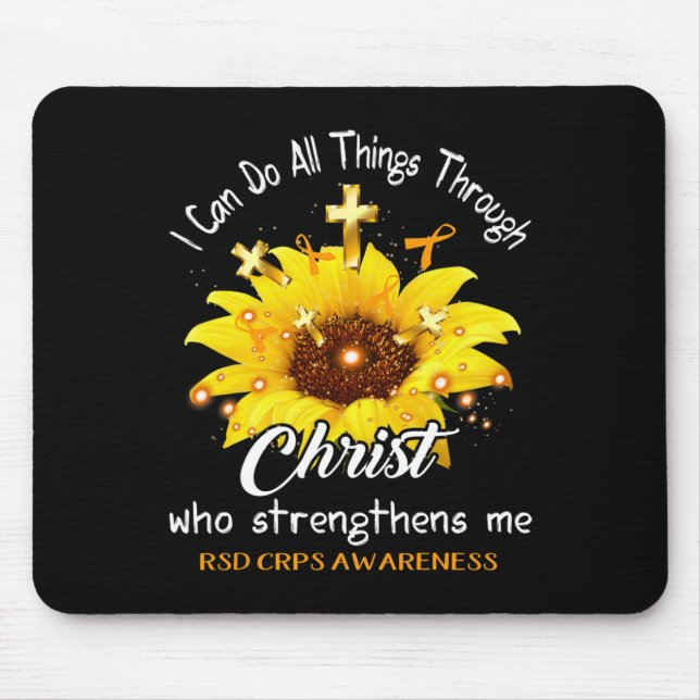 Rsd Crps Warrior I Can Do All  Mouse Mat (Front)