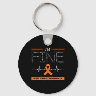 Rsd Crps Warrior I'm Fine  Key Ring