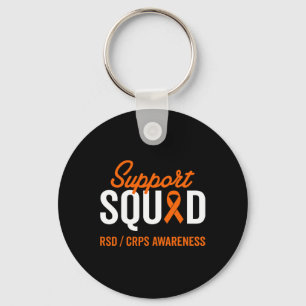 Rsd Crps Warrior Survivor Awareness Support Squad Key Ring
