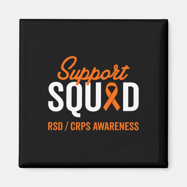 RSD CRPS Warrior Survivor Awareness Support Squad  Magnet (Front)