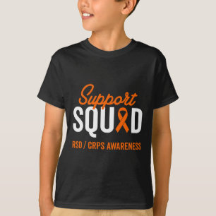 RSD CRPS Warrior Survivor Awareness Support Squad T-Shirt
