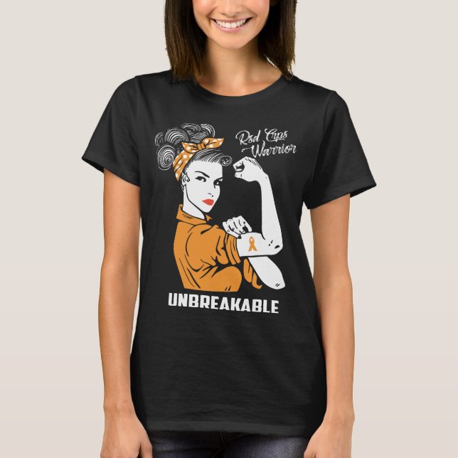 rsd crps warrior unbreakable nurse strong wife nur T-Shirt (Front)