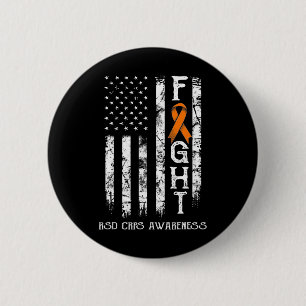 Rsd Crps Warrior Us Flag 6 Cm Round Badge