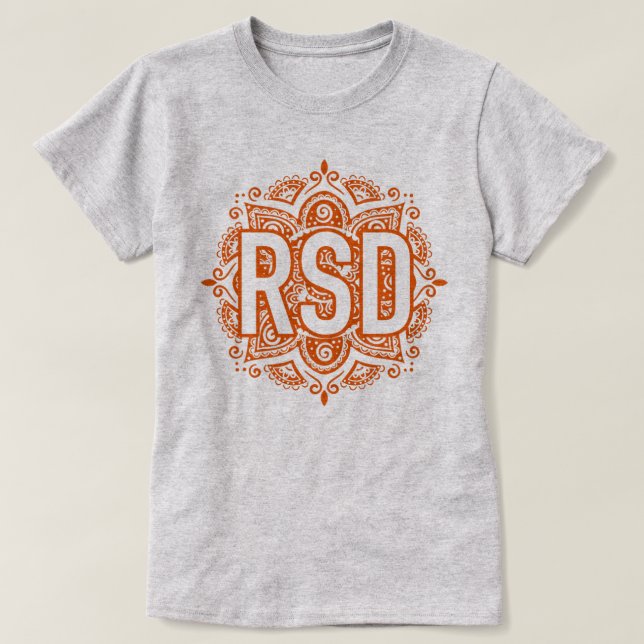 RSD Mandala basic T T-Shirt (Design Front)