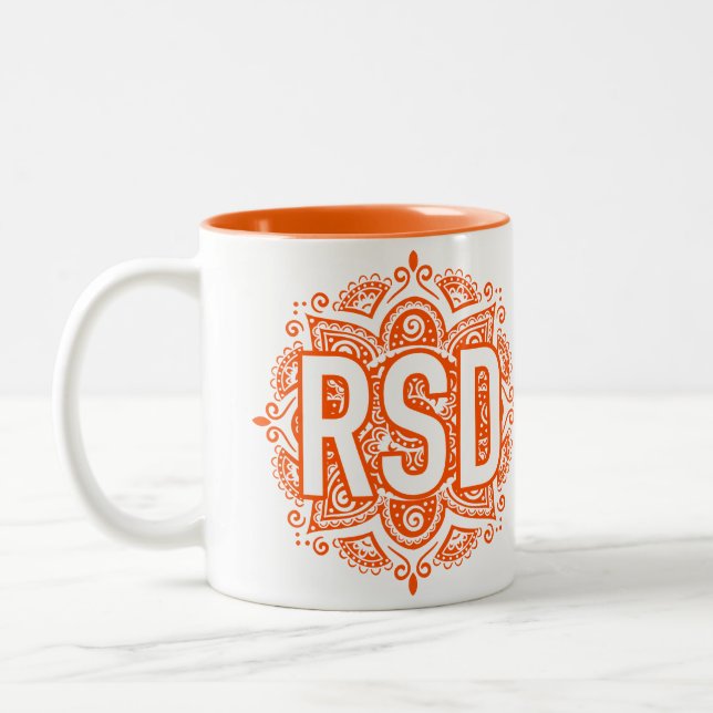 RSD Sisters Ribbon-Mandala Mug (Left)