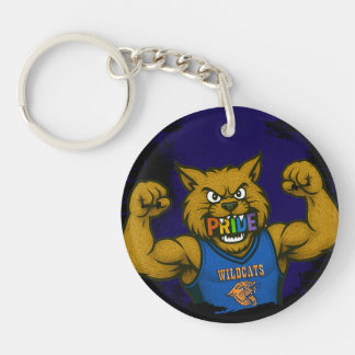 RSD WILDCATS SPORTS PRIDE KEYCHAIN