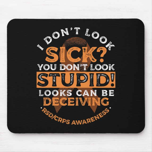 RSDCRPS Awareness carers and patients  Mouse Mat (Front)