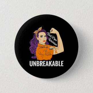 Rsdcrps Awareness Warrior Unbreakable 6 Cm Round Badge