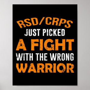 Rsdcrps Just Picked The Wrong Warrior  Poster