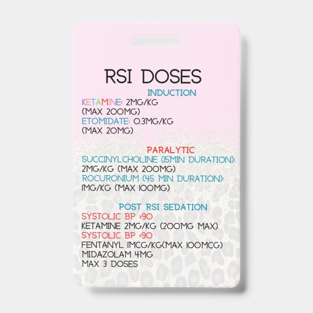 RSI Dose Badge Buddy ID Badge (Front)