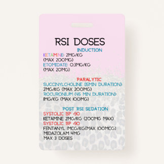 RSI Dose Badge Buddy ID Badge