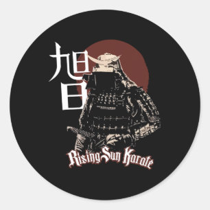 Rska Samurai Classic Round Sticker