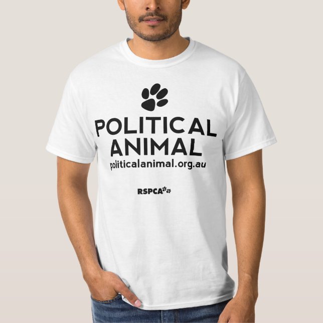RSPCA Political Animal Shirt (Front)