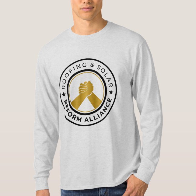 RSRA Light Grey Long Sleeve Shirt  (Front)