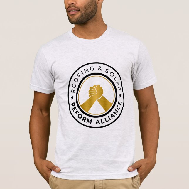 RSRA Light Grey T-shirt  (Front)