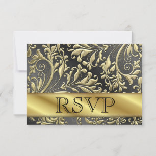 RSVP 50th Gold Anniversary Card
