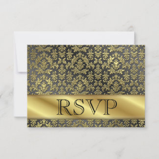 RSVP 50th Gold Anniversary Card