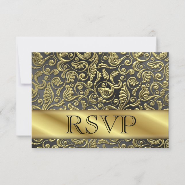 RSVP 50th Gold Anniversary Card (Front)